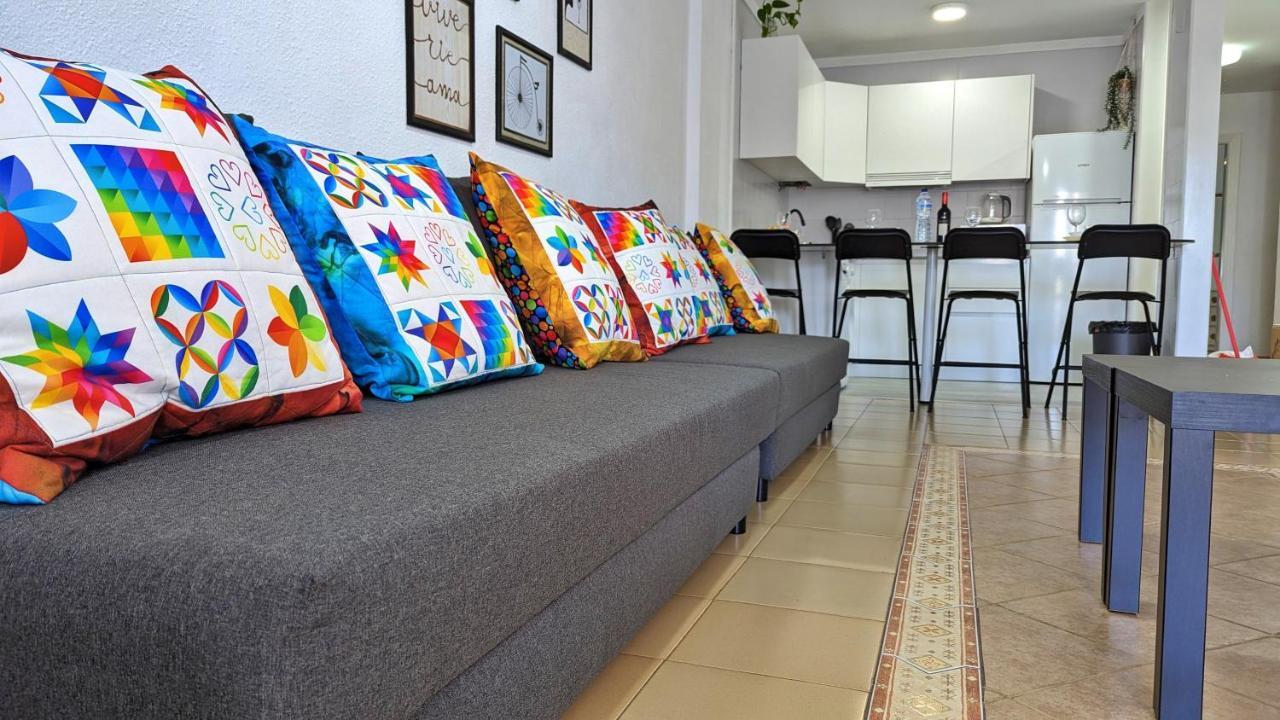 La Palmera - Apartamento A 600Mt De La Playa - Los Cristianos ลอส กริสเตียนอส ภายนอก รูปภาพ