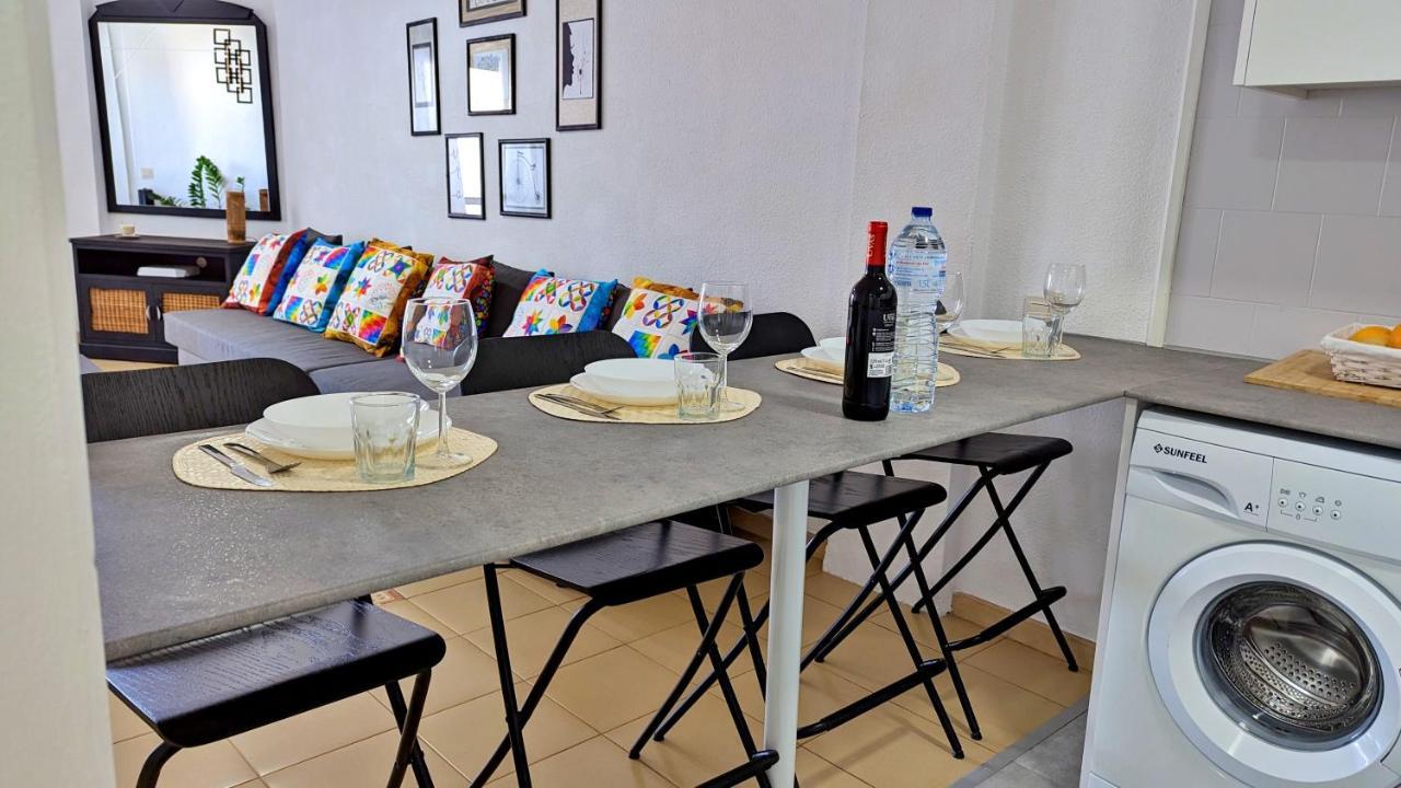La Palmera - Apartamento A 600Mt De La Playa - Los Cristianos ลอส กริสเตียนอส ภายนอก รูปภาพ