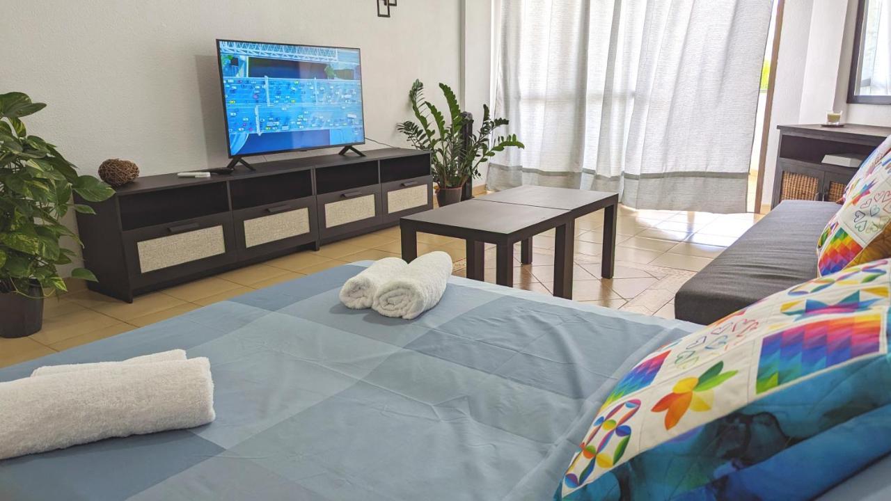 La Palmera - Apartamento A 600Mt De La Playa - Los Cristianos ลอส กริสเตียนอส ภายนอก รูปภาพ